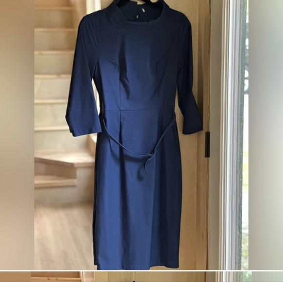 MUXXN Dresses & Skirts - 4 FOR $100 - Blue Vintage Inspired Wiggle Dress